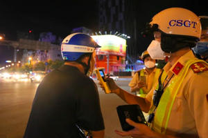 Hơn 6.000 trường hợp vi phạm nồng độ cồn bị xử lý trong ngày mùng 4 Tết