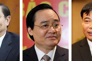 Những Bộ trưởng nào không tham gia Ban Chấp hành Trung ương khóa XIII?