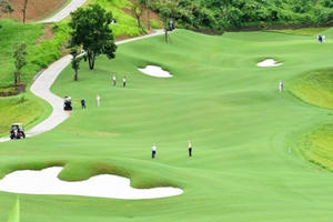 Gần 200 vận động viên tham gia giải golf Chào Mừng Đại hội Hội Golf tỉnh Lào Cai lần thứ nhất năm 2023