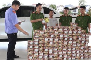 Công an Nghệ An bắt giữ 48 đối tượng, thu giữ gần 2,5 tấn pháo nổ