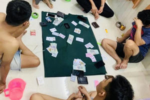 Triệt xóa thành công tụ điểm đánh bạc tại huyện Thống Nhất