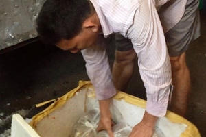 Sản xuất chả cá chứa formol, hàn the đưa về Sài Gòn tiêu thụ