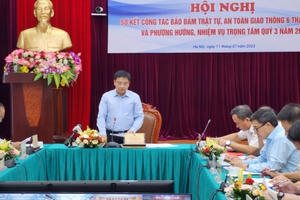 Quyết liệt thực hiện các giải pháp kéo giảm tai nạn giao thông