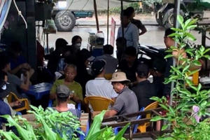 Công an Hải Phòng triệt phá tụ điểm cờ bạc ven sông Tam Bạc