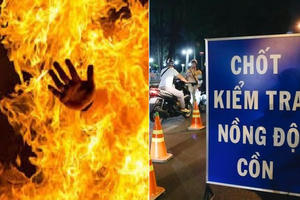 Công an TP HCM thông tin về việc người đàn ông tự thiêu sau khi bị lập biên bản vi phạm nồng độ cồn