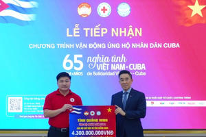 Việt Nam ủng hộ hơn 537 tỷ đồng cho Nhân dân Cuba