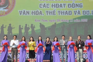 Khai mạc Ngày hội văn hóa các dân tộc vùng Tây Nguyên