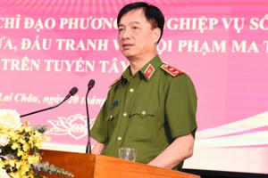 Thứ trưởng Bộ Công an: Triệt phá đường dây mua bán, vận chuyển ma túy từ sớm, từ xa, từ nơi xuất phát