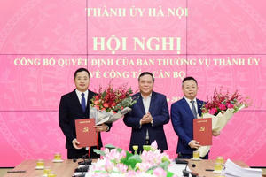 Thiếu tướng Nguyễn Thành Long được điều động giữ chức Chánh Văn phòng Thành ủy Hà Nội