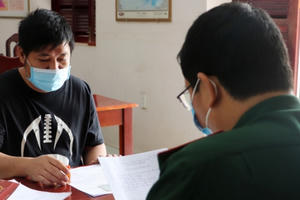 An Giang: Một đối tượng chống người thi hành công vụ ra đầu thú