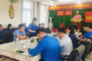 Gắn công tác Đoàn với nhiệm vụ chính trị của cơ quan, đơn vị