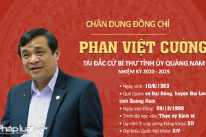 Chân dung Bí thư Tỉnh ủy Quảng Nam Phan Việt Cường