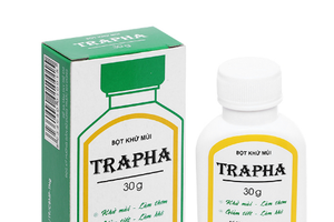 Yêu cầu thu hồi và tiêu huỷ sản phẩm Bột khử mùi Trapha