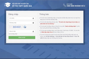 Chính thức công bố điểm thi THPT Quốc gia 2019