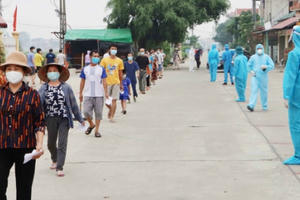 Bắc Giang: Đón 618 công dân từ các tỉnh phía Nam về quê bằng máy bay
