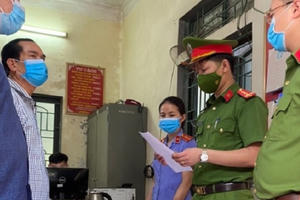 Hàng loạt cán bộ, nguyên cán bộ tại huyện Quỳnh Lưu bị khởi tố