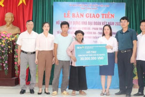 Thành phố Vĩnh Yên vận động hỗ trợ xây dựng nhà mái ấm tình thương cho hộ đặc biệt khó khăn Thành phố Vĩnh Yên vận động hỗ trợ xây dựng nhà mái ấm tình thương cho hộ đặc biệt khó khăn