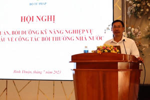 Bình Thuận: Tập huấn chuyên sâu về bồi thường nhà nước