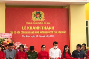 Khánh thành trụ sở Đồn công an Cảng hàng không Tân Sơn Nhất