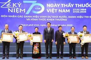 Nghệ An: Trọng thể Lễ kỷ niệm 70 năm Ngày Thầy thuốc Việt Nam