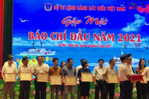 Bộ Tư lệnh Cảnh sát biển 3 tổ chức hội nghị gặp mặt báo chí đầu năm 2021