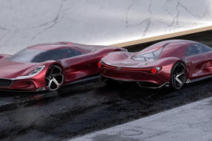 Ngắm 'siêu phẩm' Mazda RX-10 Vision Longtail