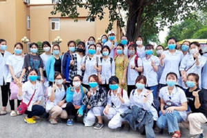 TP HCM: Hàng trăm sinh viên Đại học chống dịch xuyên Tết