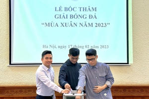 Khởi động Giải bóng đá "Mùa Xuân năm 2023" chào mừng 93 năm Ngày thành lập Đảng