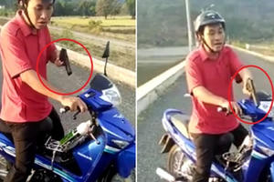 An Giang: Cán bộ huyện rút súng đe dọa người khác?