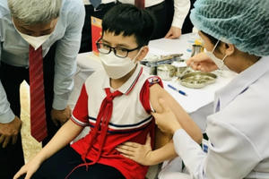 Khi nào Hà Nội tiêm vaccine cho trẻ từ 5-11 tuổi?