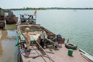 Quảng Trị: Liên tiếp phát hiện, xử lý nhiều vụ khai thác cát trái phép