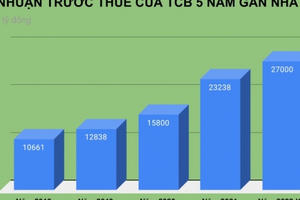 Techcombank đặt tham vọng lãi đậm nhất lịch sử, tiếp tục không chia cổ tức