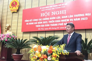 Hà Nội xử lý hơn 26.000 vụ vi phạm về buôn lậu, gian lận thương mại và hàng giả