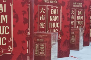 Đại Nam Thực lục - bộ chính sử lớn nhất của nhà Nguyễn