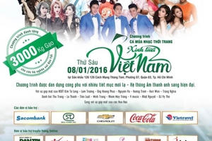 Dàn sao Việt hội ngộ trong chương trình thiện nguyện “Xinh tươi Việt Nam”