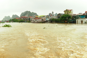 Cảnh báo lũ trên sông Hoàng Long và các sông tại Thanh Hoá
