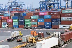 Tổng kim ngạch xuất, nhập khẩu hàng hóa tăng 5,4% so với cùng kỳ