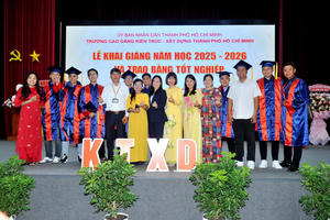 Trường Cao đẳng Kiến trúc - Xây dựng TP HCM khai giảng năm học 2025-2026: Vững bước với sứ mệnh “Kỷ cương - Sáng tạo - Đột phá - Phát triển”