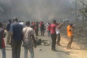 Nổ gas kinh hoàng tại Nigeria, 100 người thiệt mạng