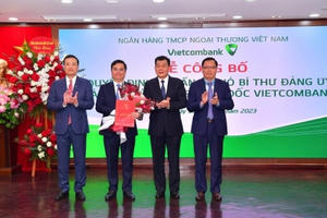 Ông Nguyễn Thanh Tùng làm Tổng giám đốc Vietcombank