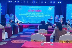 Sở Thông tin và Truyền thông tỉnh Đắk Lắk kỷ niệm 20 năm thành lập