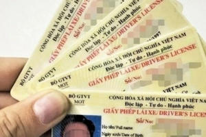 Giấy phép bị tẩy xóa, sửa chữa sẽ bị tịch thu