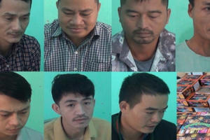 Thanh Hóa: Tóm gọn 7 đối tượng mua bán pháo trái phép