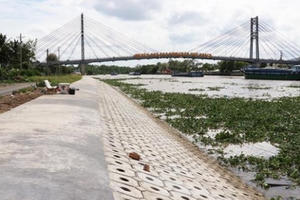 Tiền Giang đầu tư trên 745 tỷ đồng khắc phục sạt lở bờ sông