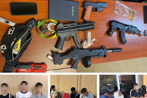 Hải Phòng ngăn chặn nhóm thiếu niên tụ tập, mang súng đồ chơi gây rối đường phố