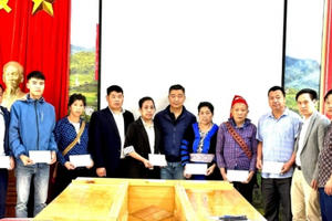 Hiệp Hội Du Lịch tỉnh Lào Cai tiếp tục hỗ trợ người dân xã Liên Minh ổn định đời sống