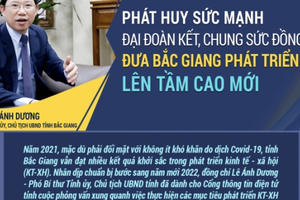 Phát huy sức mạnh đại đoàn kết, chung sức đồng lòng đưa Bắc Giang phát triển lên tầm cao mới