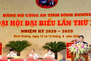 Đảng bộ Công an tỉnh Bình Dương tổ chức thành công Đại hội đại biểu lần thứ XI