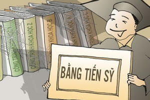 'Rẻ rúng' học vị tiến sĩ