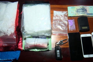 Ngụy trang xe "luồng xanh" để mua bán hơn 1,6kg ma tuý